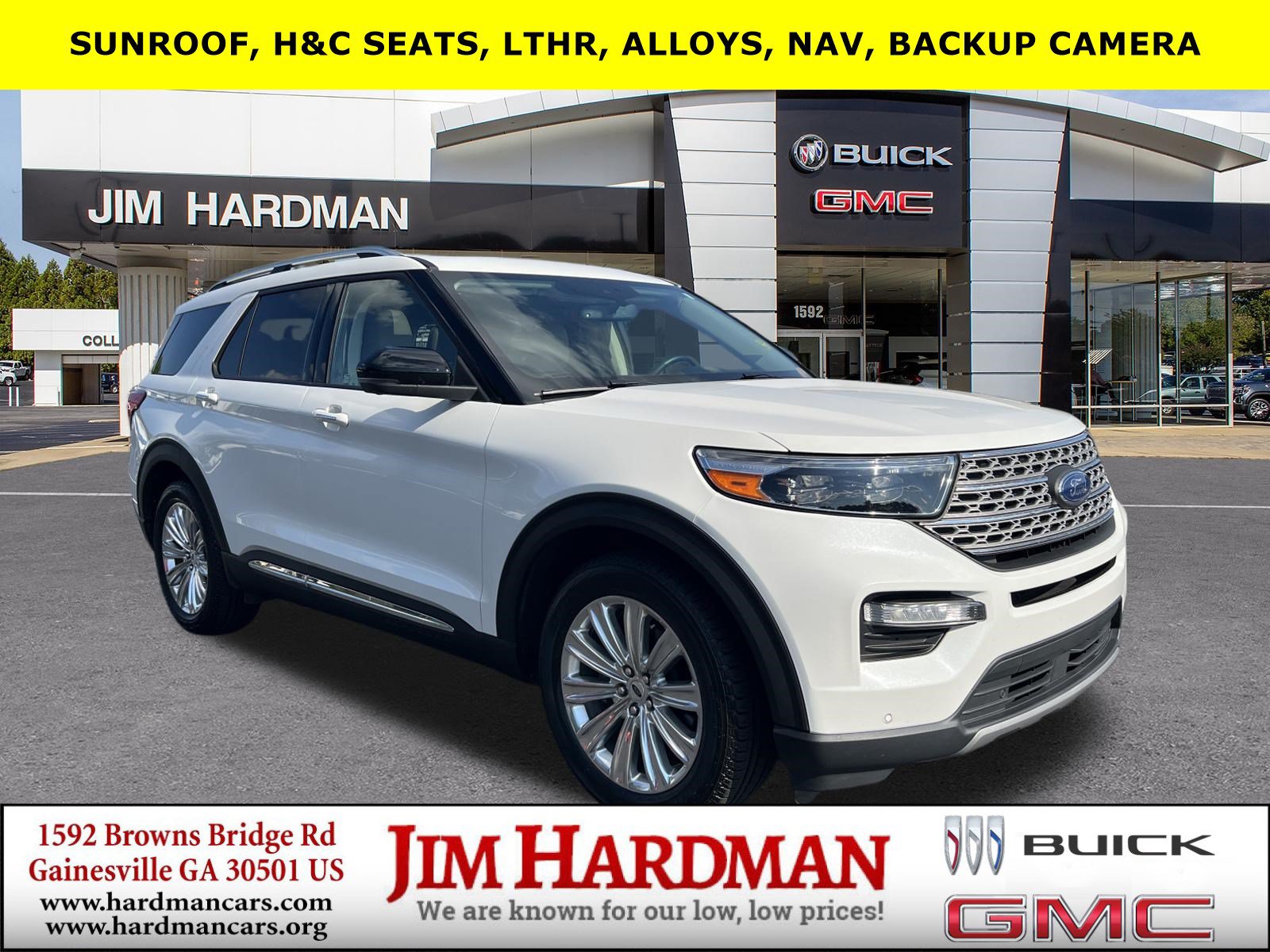 Used 2022 Ford Explorer Limited w/ Equipment Group 301A RWD image 1