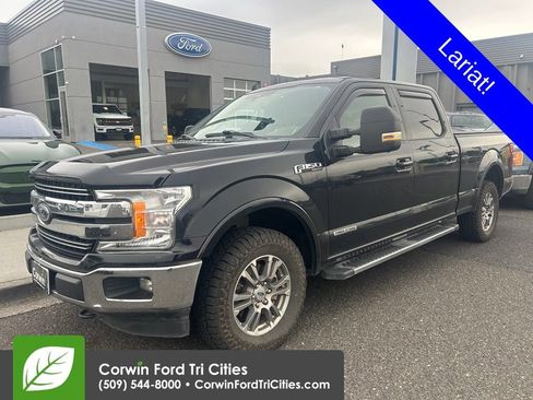 Used 2019 Ford F150 Lariat w/ Trailer Tow Package AWD/4WD image 2