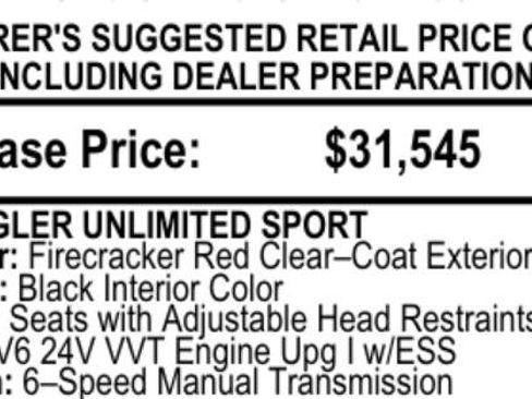 Used 2019 Jeep Wrangler Unlimited Sport S image 66