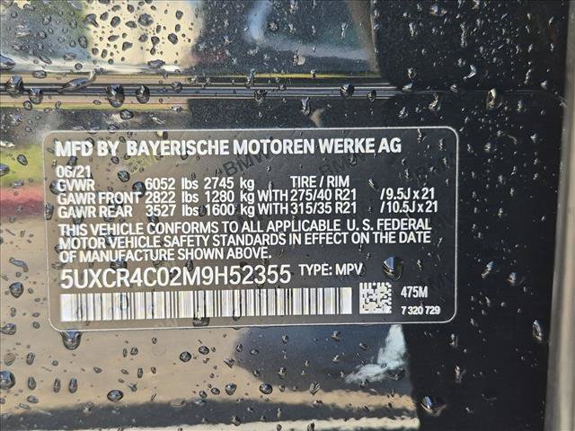 Used 2021 BMW X5 sDrive40i w/ Premium Package 2 RWD image 15