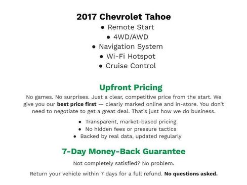 Used 2017 Chevrolet Tahoe LS w/ All-Season Package AWD/4WD image 2