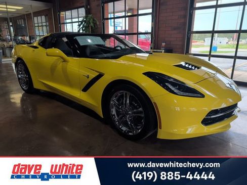 Used 2016 Chevrolet Corvette Stingray Coupe w/ 3LT Preferred Equipment Group RWD image 1