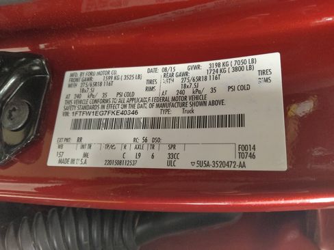 Used 2015 Ford F150 XLT w/ Equipment Group 302A Luxury image 33