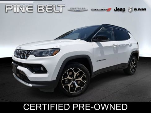 Certified 2025 Jeep Compass Limited AWD/4WD image 1