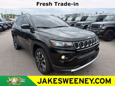 Certified 2023 Jeep Compass Limited w/ Sun and Sound Group AWD/4WD image 1