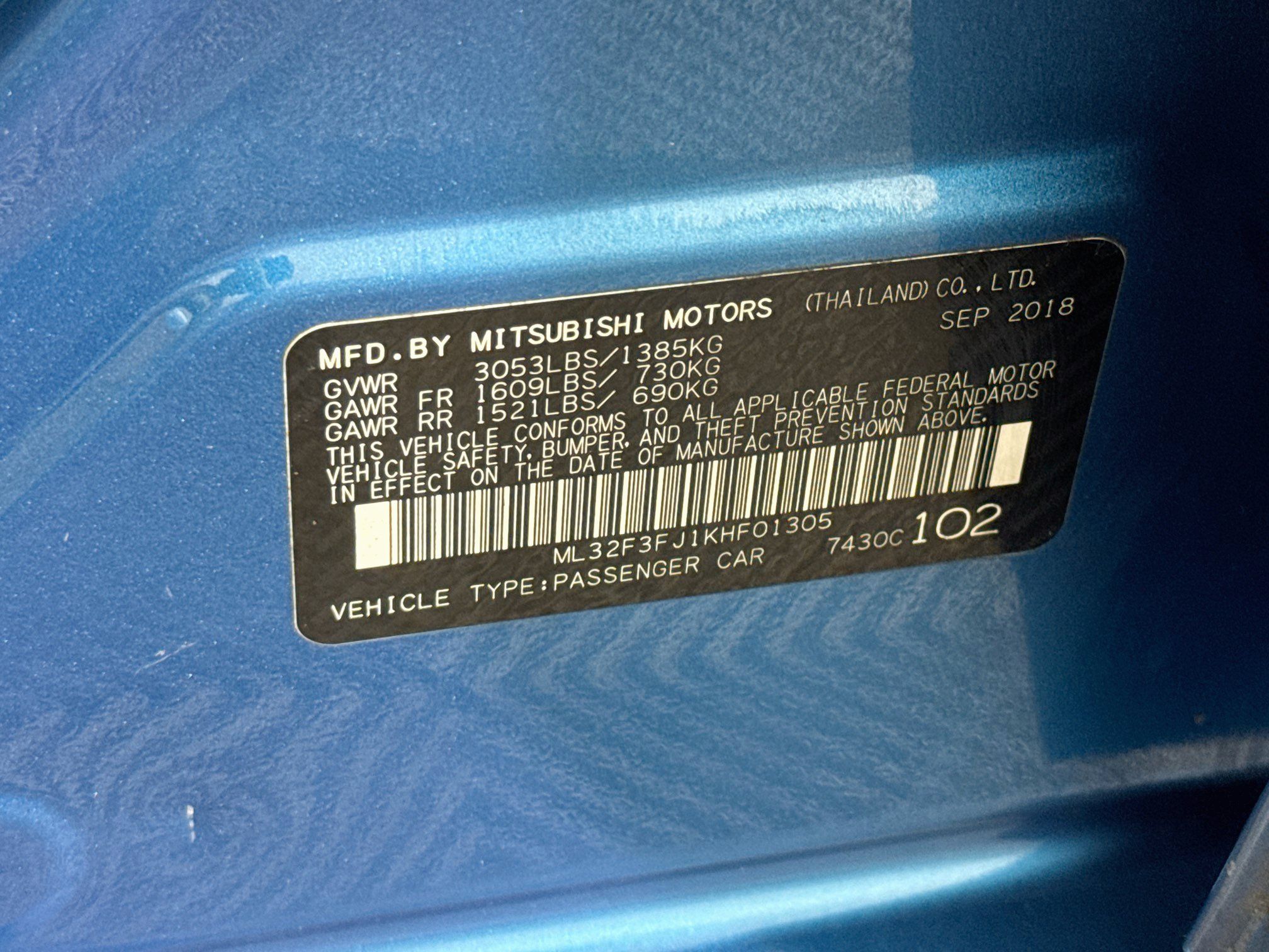 Used 2019 Mitsubishi Mirage G4 ES FWD image 37