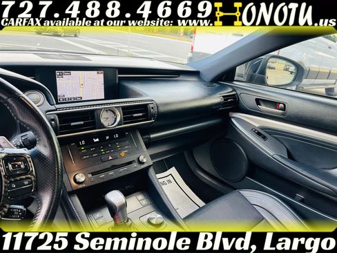 Used 2015 Lexus RC 350 w/ F Sport w/Summer Tires RWD image 24