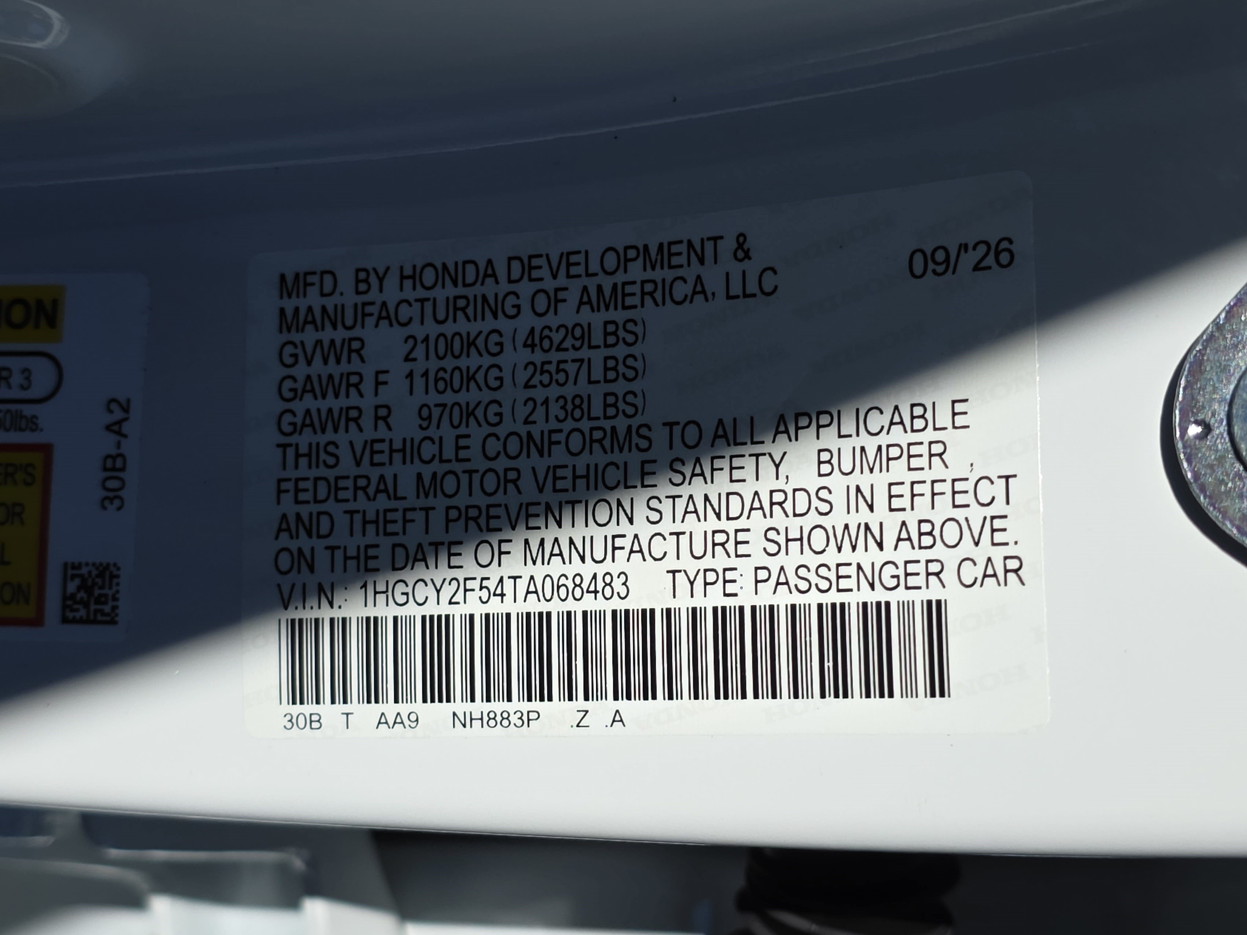 New 2026 Honda Accord Sport image 36