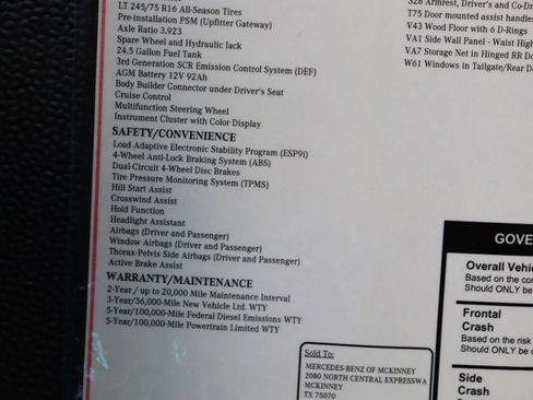 New 2025 Mercedes-Benz Sprinter 2500 image 44