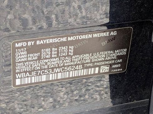 Used 2018 BMW 540i xDrive AWD/4WD image 17
