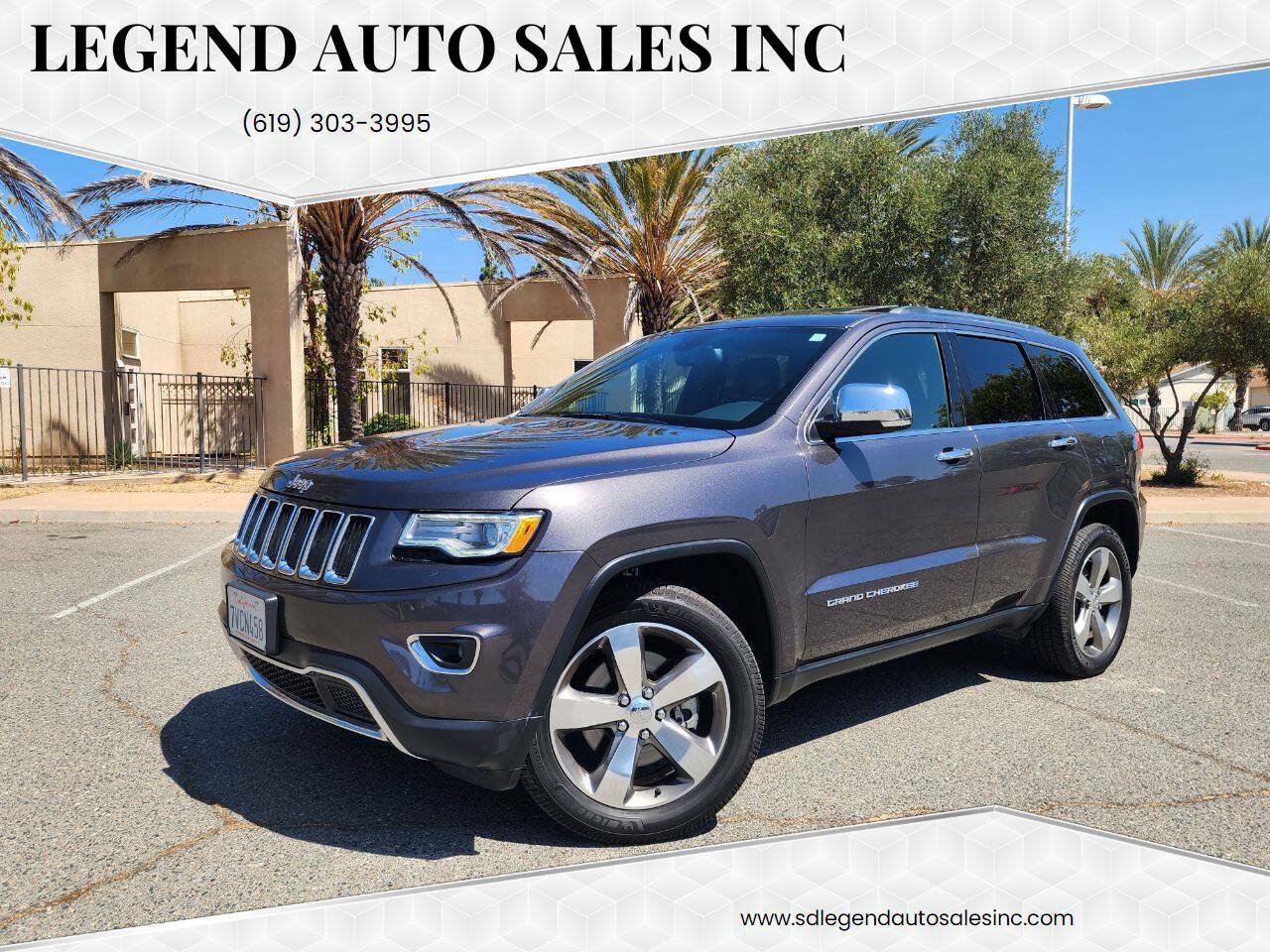 Used 2016 Jeep Grand Cherokee Limited w/ Luxury Group II AWD/4WD image 1