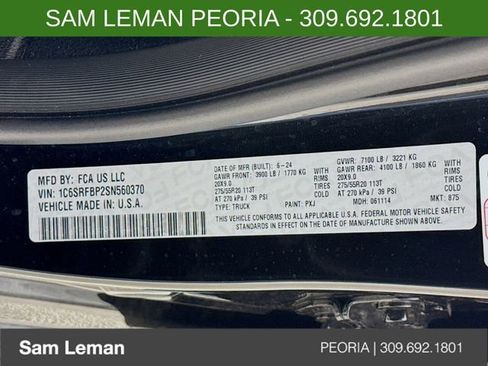 Used 2025 RAM 1500 Lone Star image 30