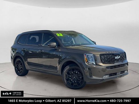 Used 2022 Kia Telluride SX w/ Nightfall Edition Package AWD/4WD image 1
