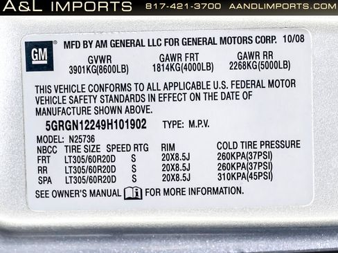 Used 2009 HUMMER H2 Luxury image 65