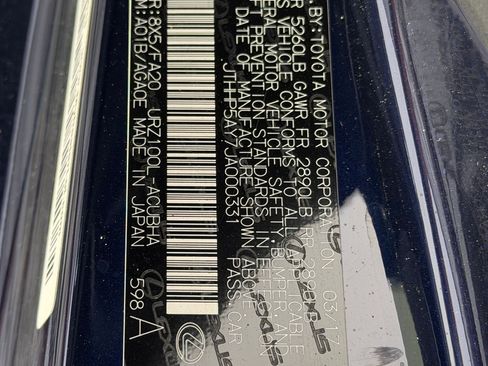 Used 2018 Lexus LC 500 Coupe w/ Sport Package image 21