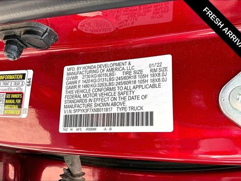 Used 2022 Honda Ridgeline RTL-E image 18