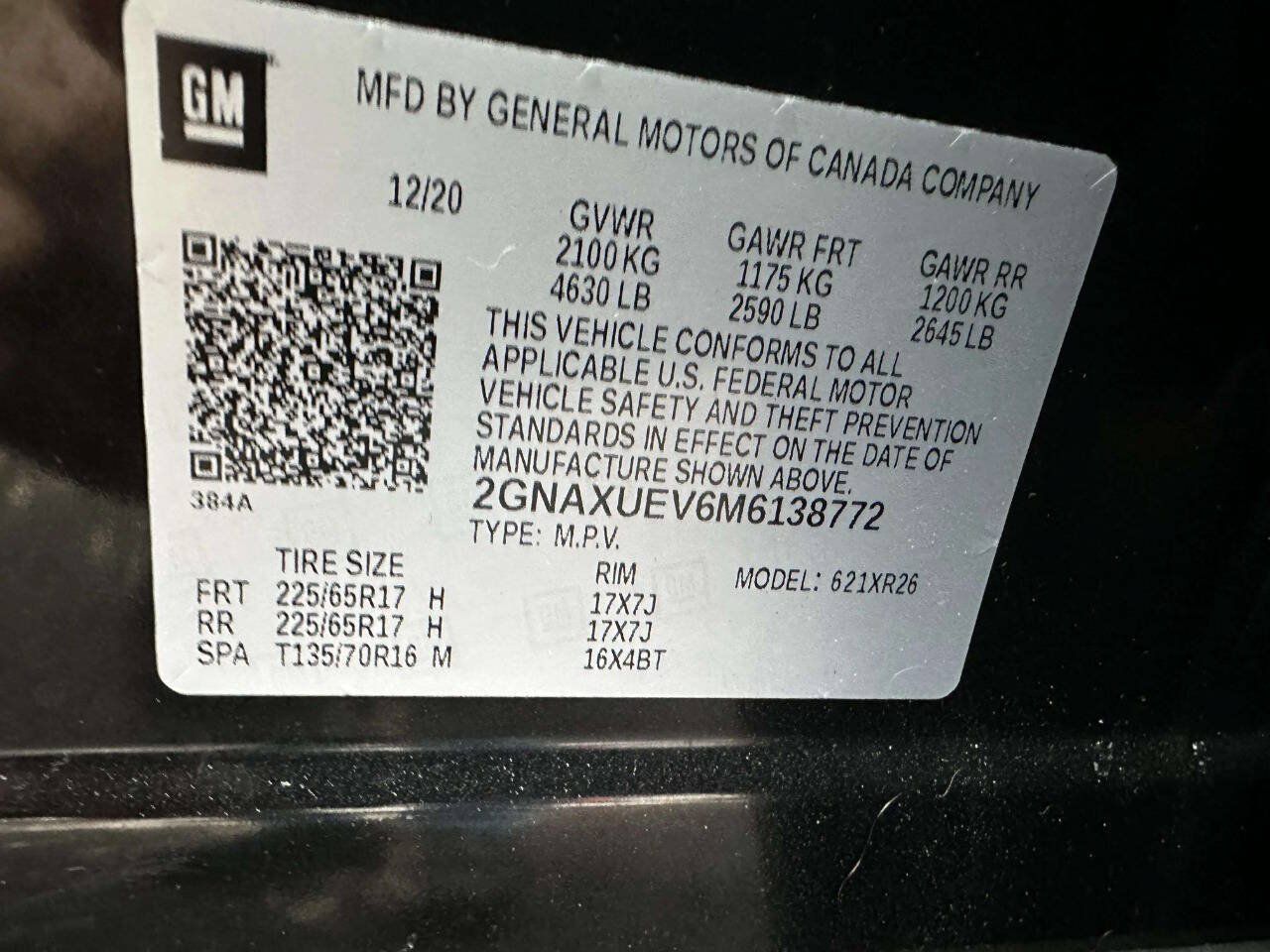 Used 2021 Chevrolet Equinox LT AWD/4WD image 34