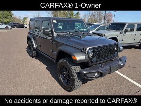 Certified 2025 Jeep Wrangler Unlimited Sport S 4xe AWD/4WD image 2