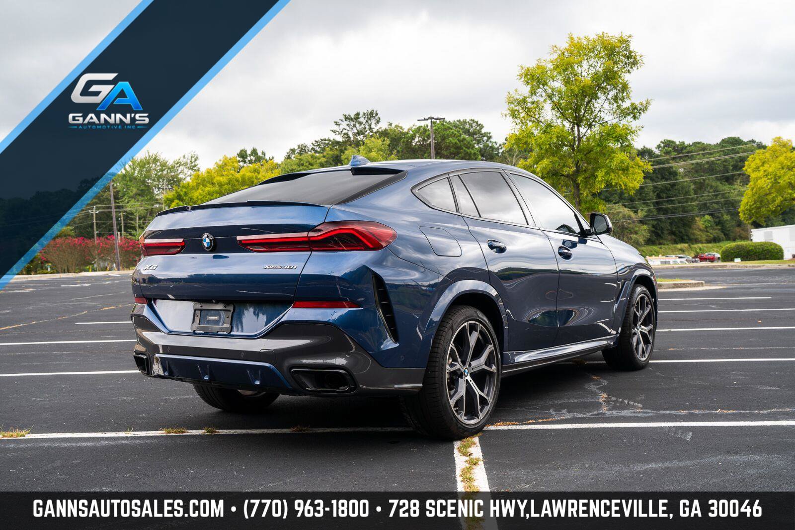 Used 2022 BMW X6 xDrive40i w/ M Sport Package AWD/4WD image 8