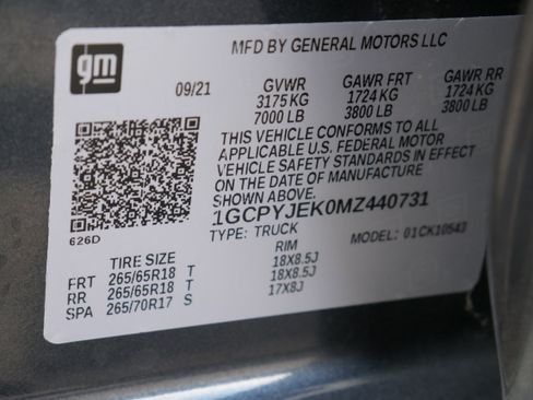 Certified 2021 Chevrolet Silverado 1500 LT image 31