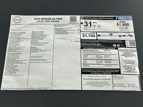 Used 2025 Nissan Altima 2.5 SL image 35