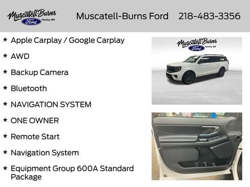 Used 2025 Ford Expedition Max Platinum w/ Stealth Performance Package AWD/4WD image 7