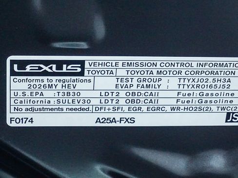 New 2026 Lexus RX 350h w/ Convenience Package image 27