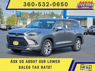 New 2026 Toyota Grand Highlander AWD