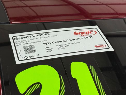 Used 2021 Chevrolet Suburban RST image 48