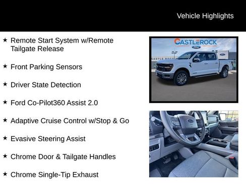 New 2025 Ford F150 XLT w/ Equipment Group 302A MID image 14