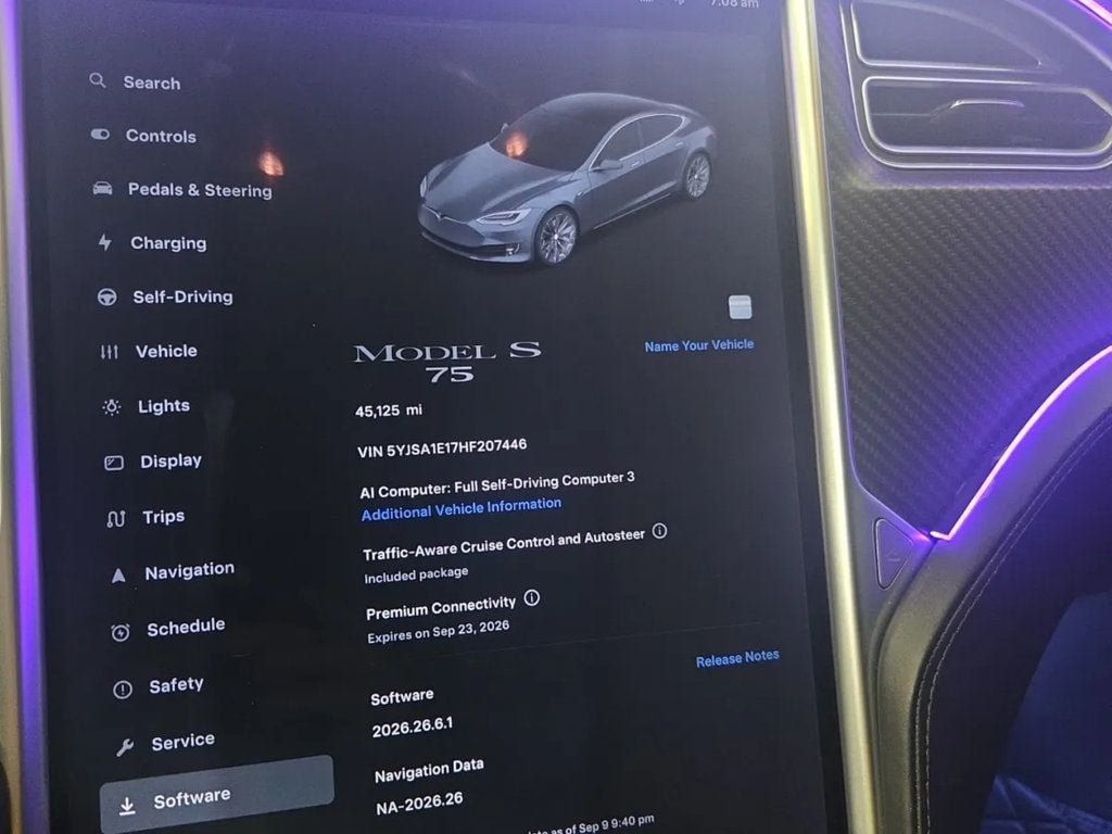 Used 2017 Tesla Model S 75 RWD image 6