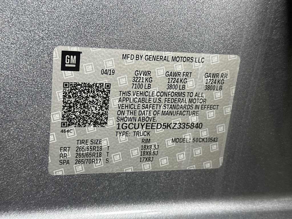 Certified 2019 Chevrolet Silverado 1500 RST AWD/4WD image 36