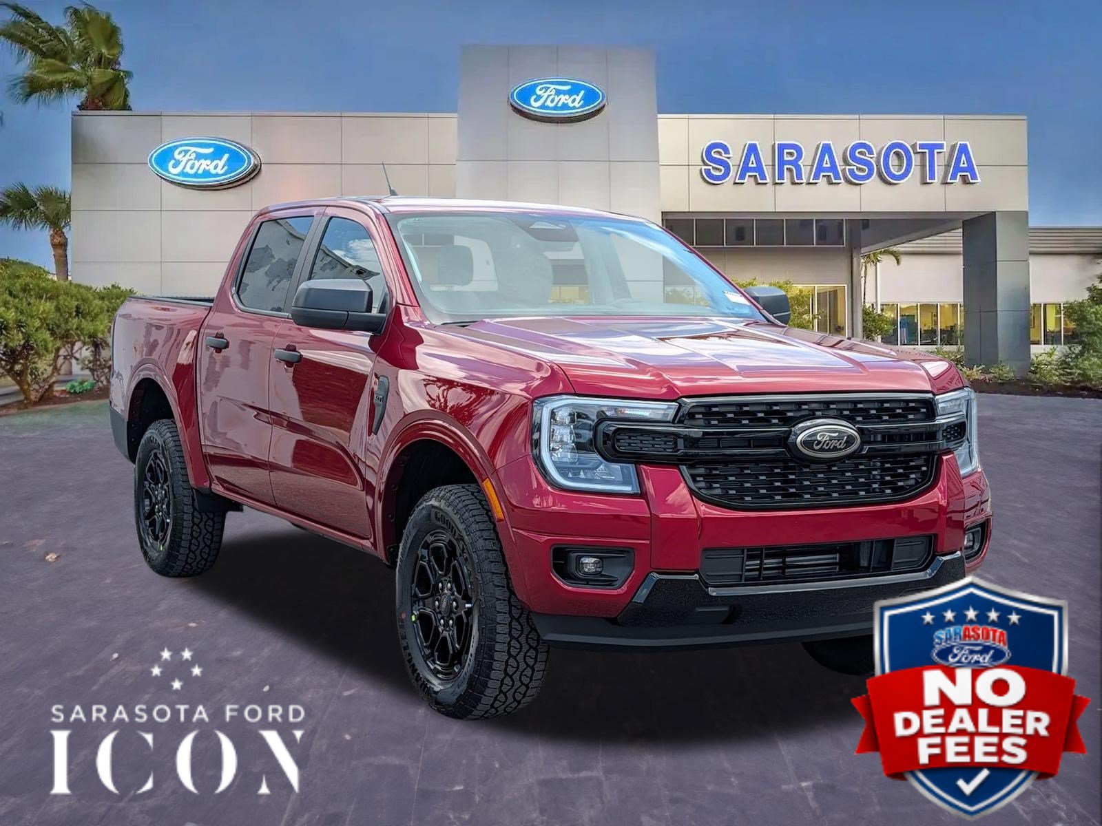 New 2026 Ford Ranger XLT w/ Black Appearance Package RWD image 1