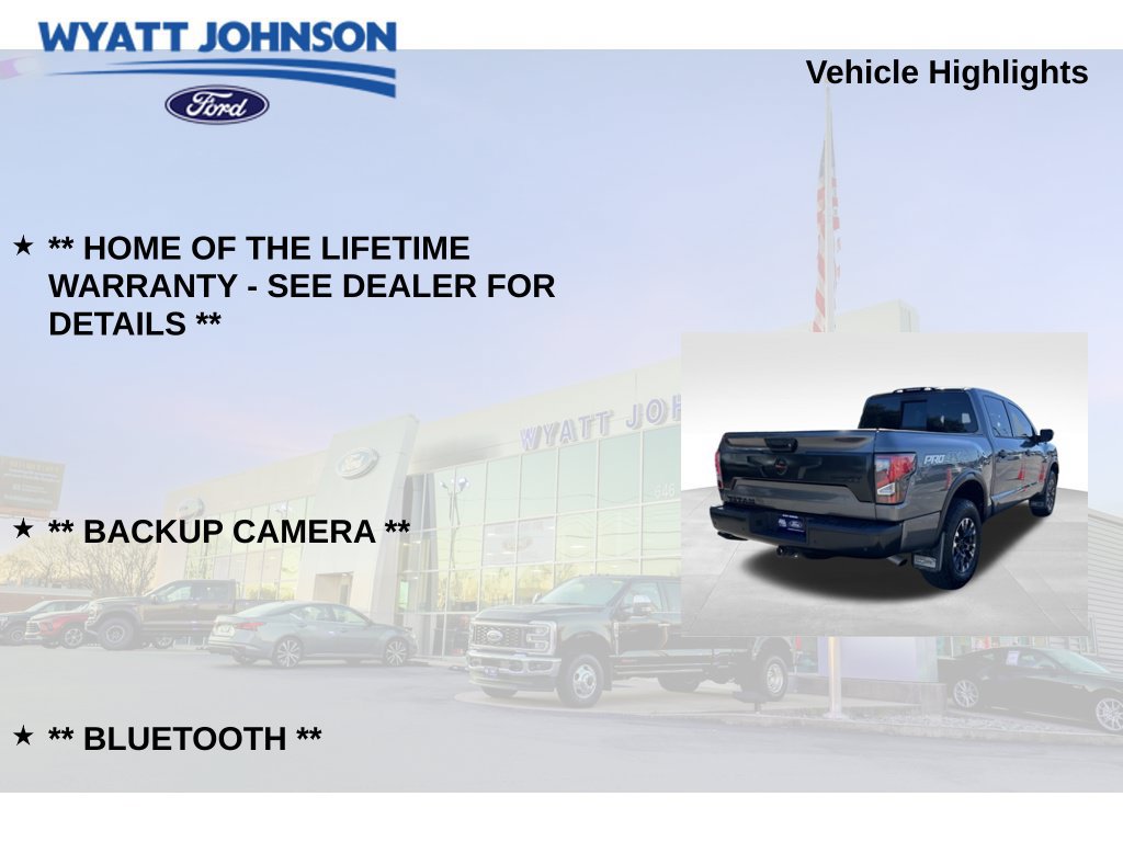 Used 2021 Nissan Titan PRO-4X w/ Pro-4x Convenience Package AWD/4WD image 5