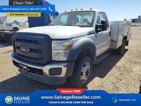Used 2016 Ford F550 4x4 Regular Cab Super Duty image 1
