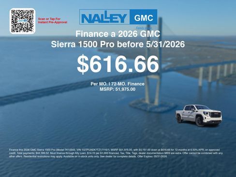 New 2026 GMC Sierra 1500 Pro w/ Graphite Edition AWD/4WD image 6