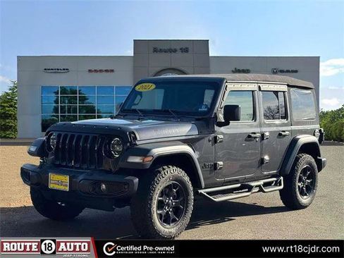 Certified 2021 Jeep Wrangler Unlimited Sport image 2