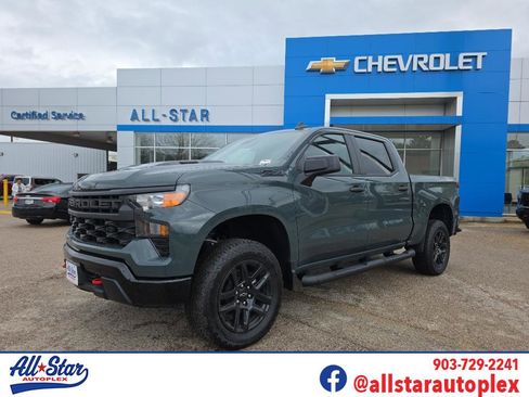 New 2026 Chevrolet Silverado 1500 Custom Trail Boss w/ LPO, Dark Essentials Package AWD/4WD image 1