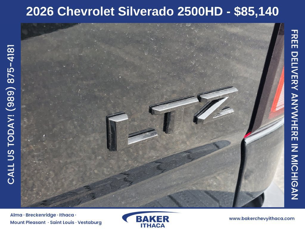 New 2026 Chevrolet Silverado 2500 LTZ w/ Trail Boss Package AWD/4WD image 8