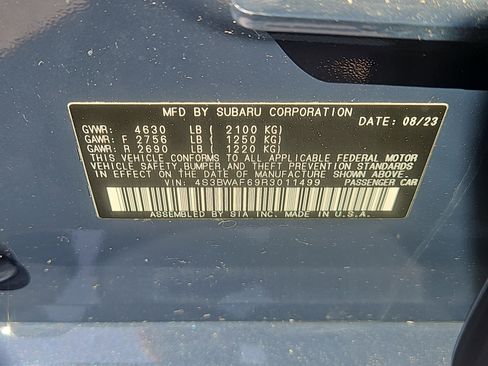 Certified 2024 Subaru Legacy Premium AWD/4WD image 7