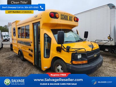 Used 2015 Chevrolet Express 3500 w/ School Bus Package
