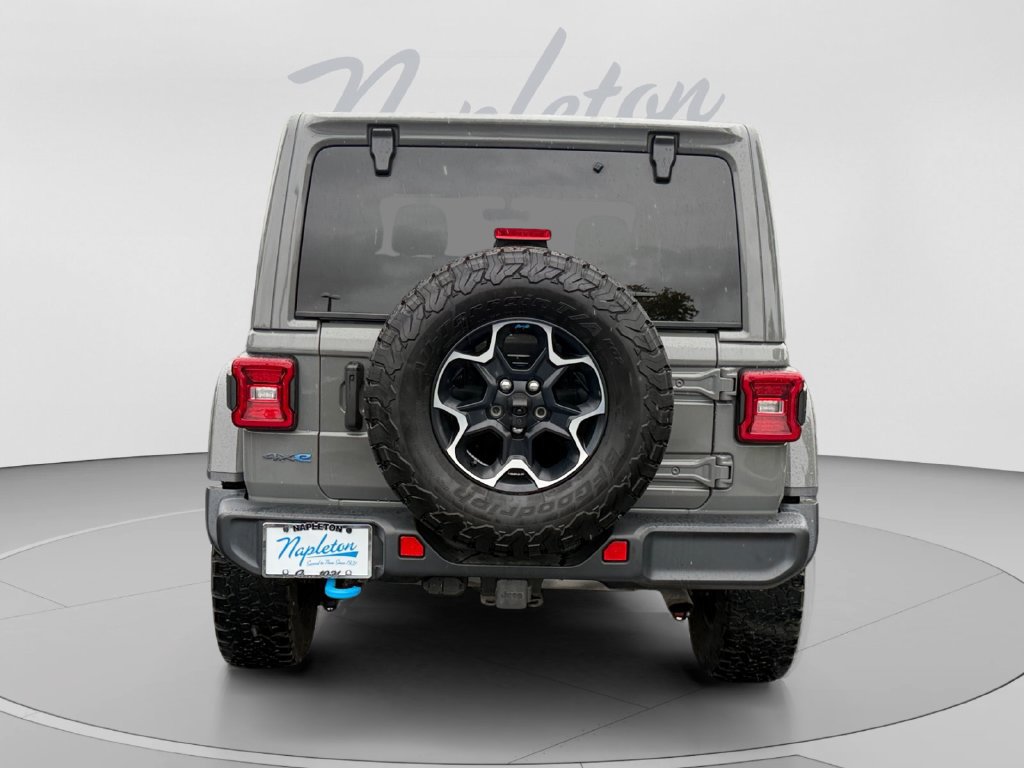 Used 2022 Jeep Wrangler Unlimited Rubicon 4xe w/ Cold Weather Group AWD/4WD image 4
