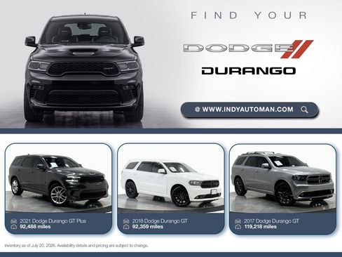 Used 2017 Dodge Durango GT w/ Premium Group AWD/4WD image 18