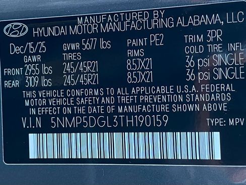 New 2026 Hyundai Santa Fe Calligraphy AWD/4WD image 45