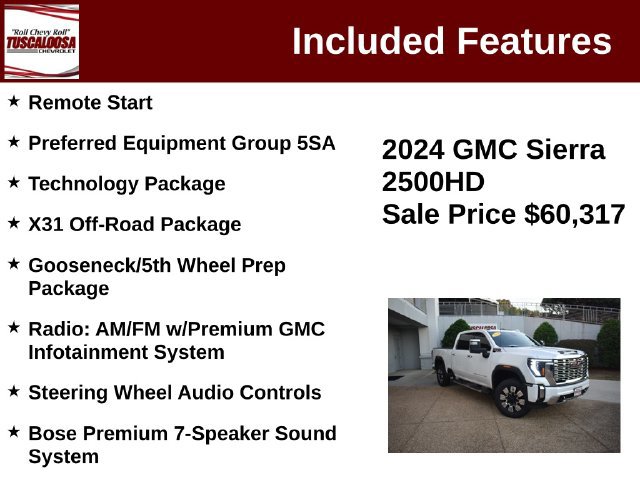 Used 2024 GMC Sierra 2500 Denali w/ Technology Package AWD/4WD image 12