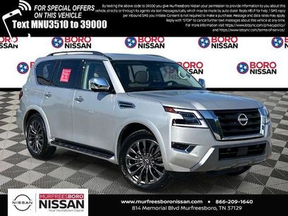 Certified 2024 Nissan Armada Platinum w/ Captain's Chairs Package