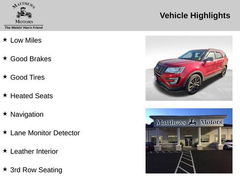 Used 2017 Ford Explorer XLT w/ Equipment Group 202A image 11