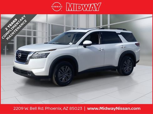 New 2025 Nissan Pathfinder SV w/ SV Premium Package image 1