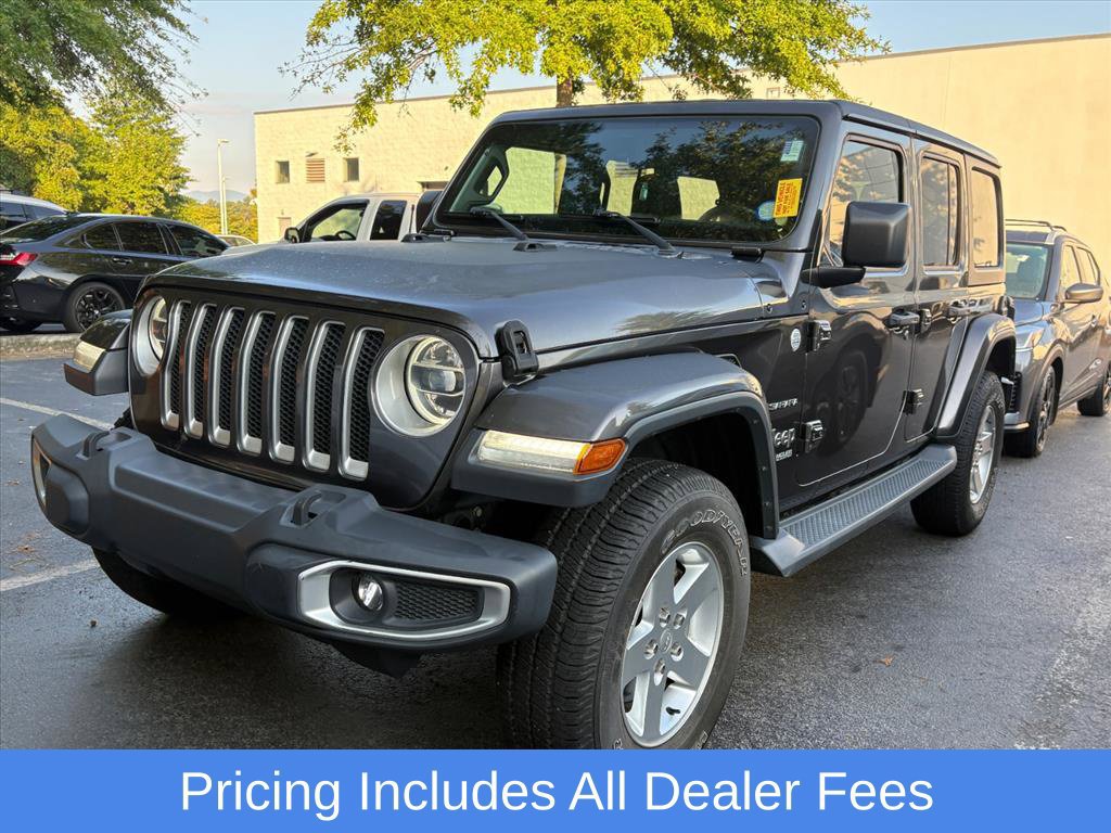 Used 2018 Jeep Wrangler Unlimited Sahara AWD/4WD image 3