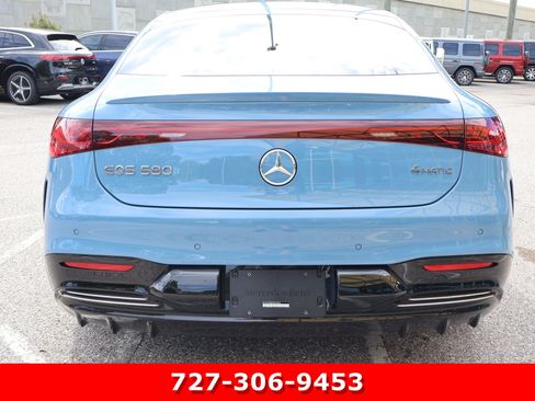 Used 2024 Mercedes-Benz EQS 580 4MATIC Sedan w/ Executive Rear Seat Package image 8